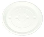Eco Friendly Biodegradable Compostable Ecoware 12 Inch Round Plate (made from Sugarcane Bagasse) - Image 3
