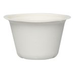 Eco Friendly Biodegradable Compostable Ecoware 270 ml Bagasse Round Bowl (made from Sugarcane Bagasse) - Image 2