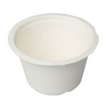 Eco Friendly Biodegradable Compostable Ecoware 270 ml Bagasse Round Bowl (made from Sugarcane Bagasse)