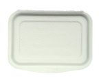 Eco Friendly Biodegradable Compostable Ecoware 600 ml Bagasse Clamshell Box – Size 7 inch x 5 inch x 3 inch (made from Sugarcane Bagasse) - Image 6