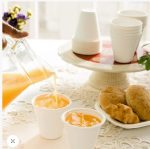 Eco Friendly Biodegradable Compostable Ecoware Cup 250 ML (3.1 inch x 3.2 inch) (made from Sugarcane Bagasse) - Image 4