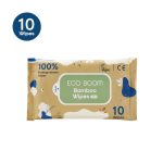 Bamboo Wet Wipes 10 Wipes