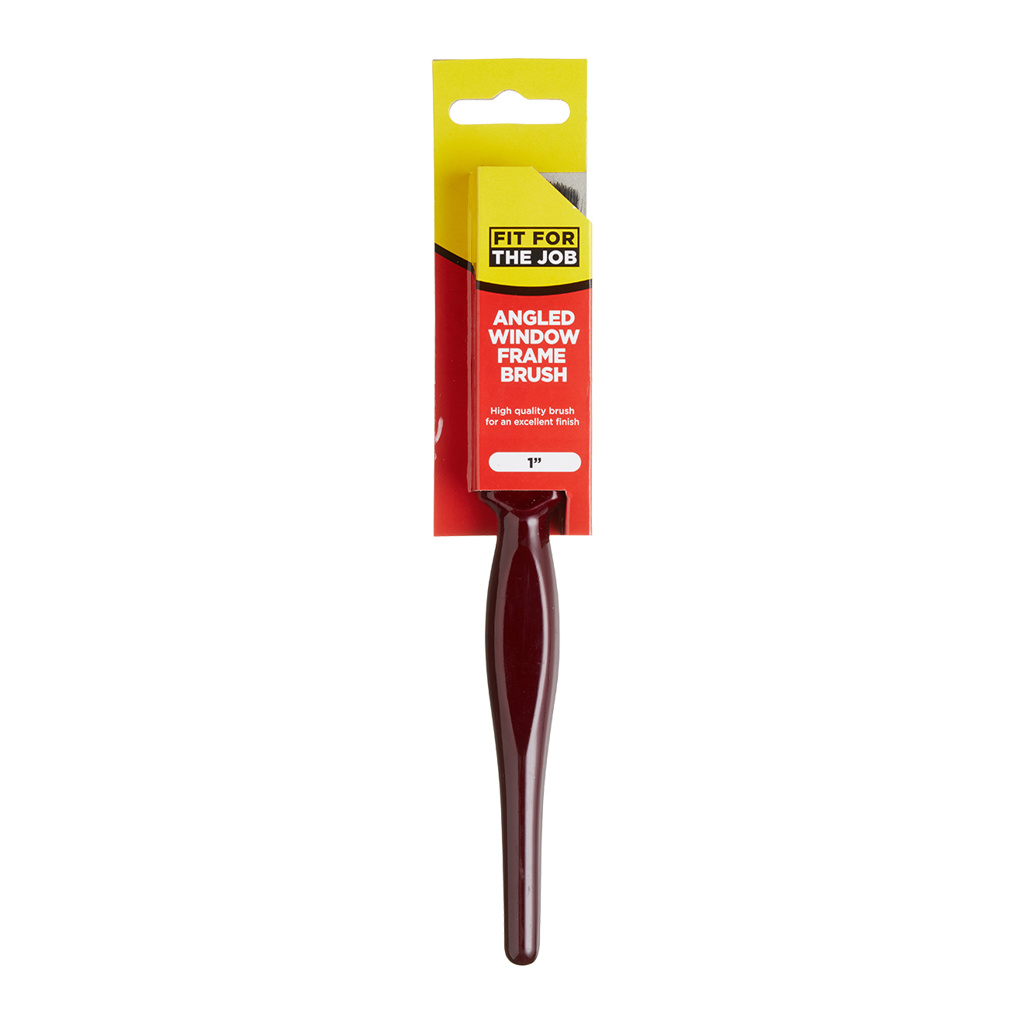 fit-for-the-job-1-all-purpose-angled-window-brush01 Fit For The Job 1" All Purpose Angled Window Brush - Image 1