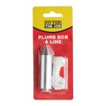 Fit For The Job 2" Steel Plumb Bob & Line